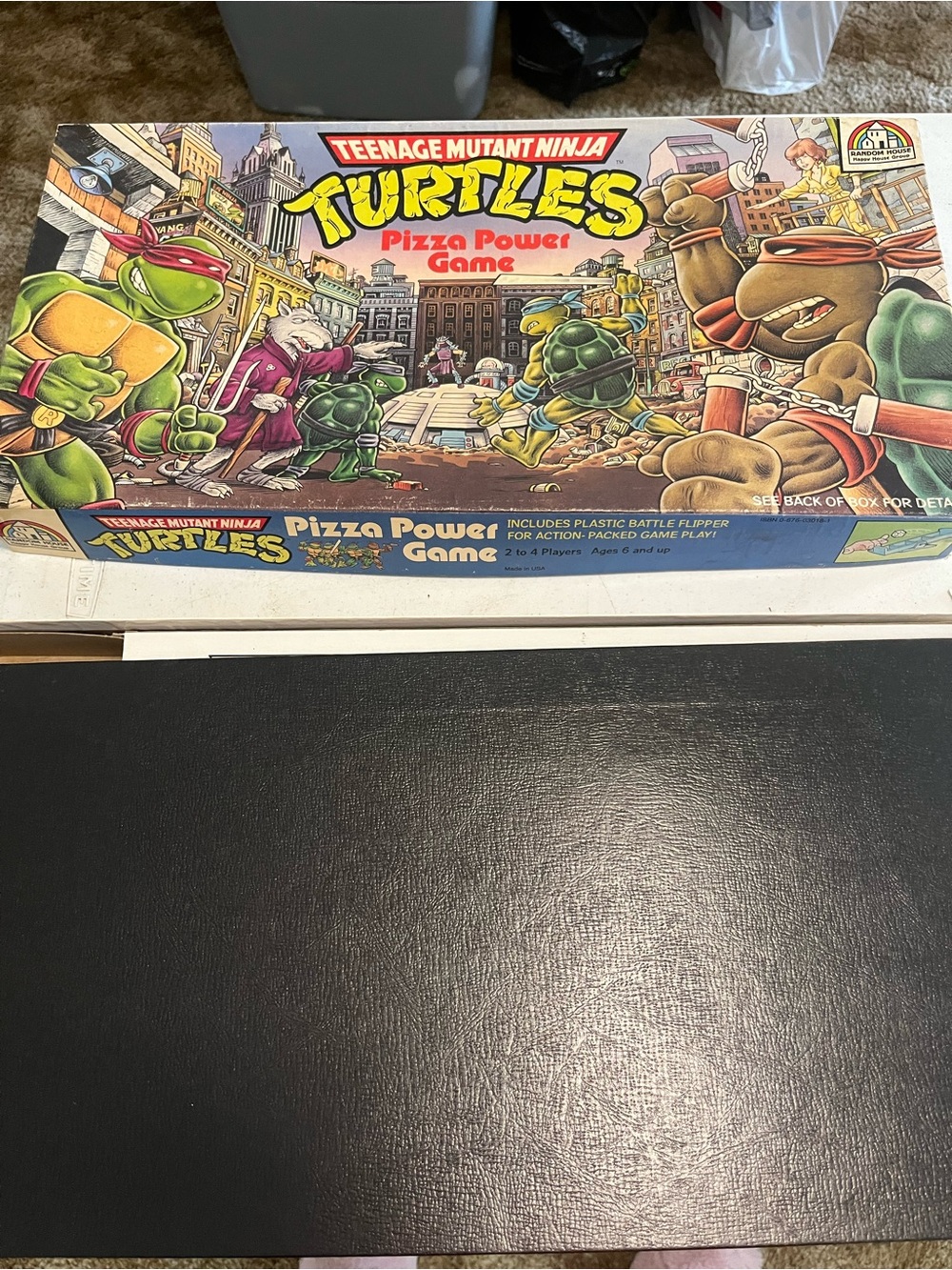 Pizza Power Game - TMNT Ninja Turtles Vintage Board Game